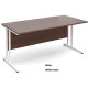 Maestro 800mm Deep Straight Office Desk